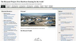 Desktop Screenshot of hexayurt.com