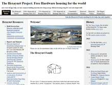 Tablet Screenshot of hexayurt.com
